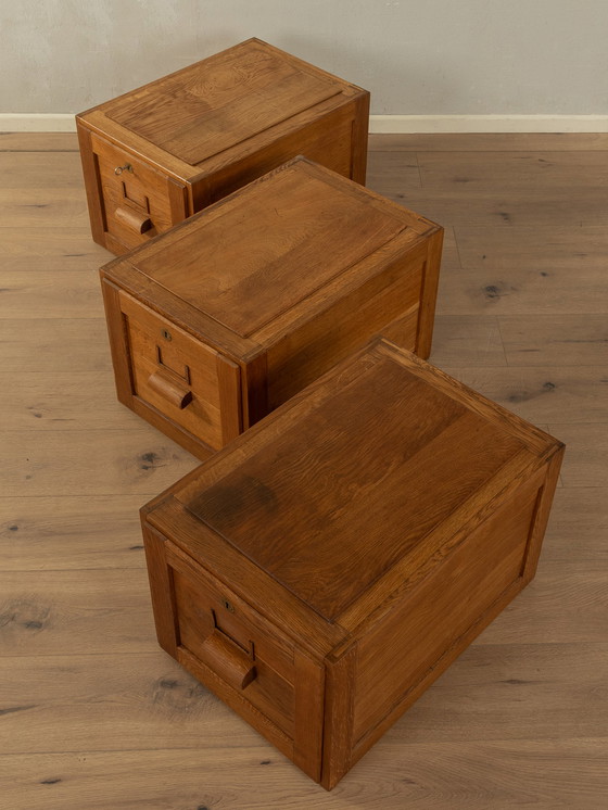 Image 1 of 1950s file cabinet 