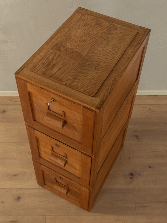 Image 1 of 1950s file cabinet 