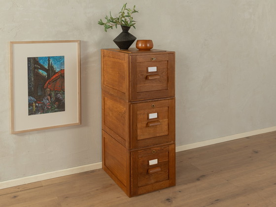 Image 1 of 1950s file cabinet 