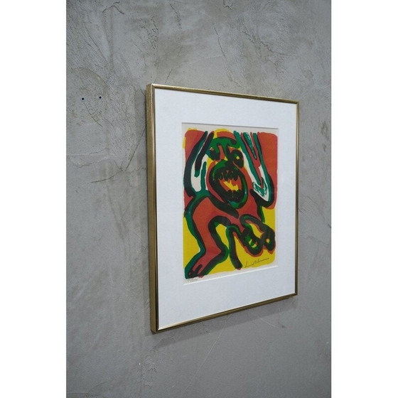 Image 1 of Vintage abstract lithograph by Bengt Lindström, Sweden 1970
