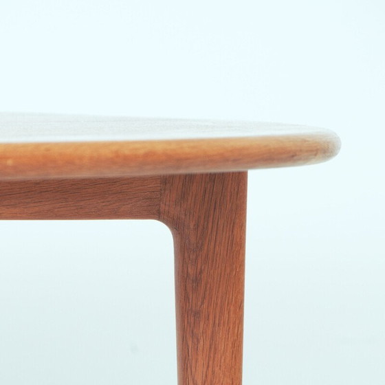 Image 1 of Vintage oakwood coffee table by Mikael Laursen, Denmark 1970
