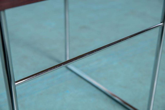 Image 1 of Set di tavolini laterali moderni di metà secolo, tavolini impilabili vintage