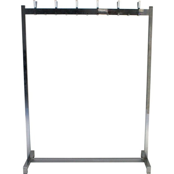 Image 1 of Vintage chrome coat rack, 1970