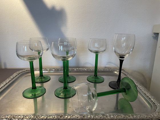 Image 1 of 6 Or 8 Luminarc Wine Glasses