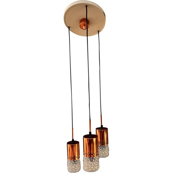 Image 1 of Mid-century cascade chandelier by Veb Narva Leuchten, Germany 1970s