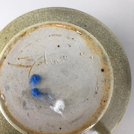 Image 1 of Vaso astratto in ceramica vintage di Wendelin Stahl, Germania 1970