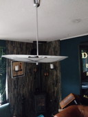 1 lampada da soffitto anni '60 dalla Repubblica Ceca e Slovacchia 