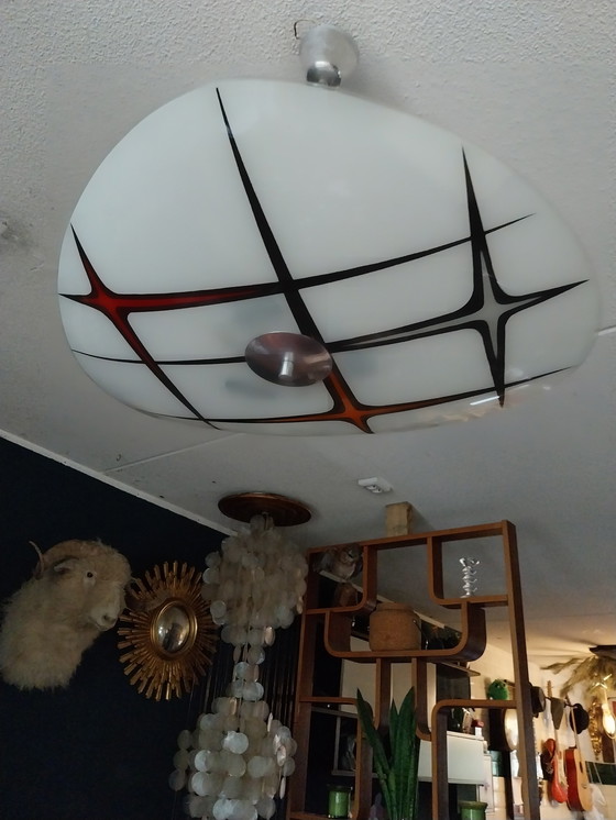 Image 1 of 1x ceiling lamp 1960s from Czech Slovakia