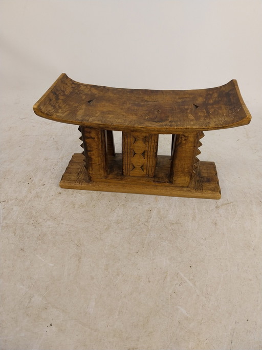 1X Ashanti Stool 1960'S Ghana