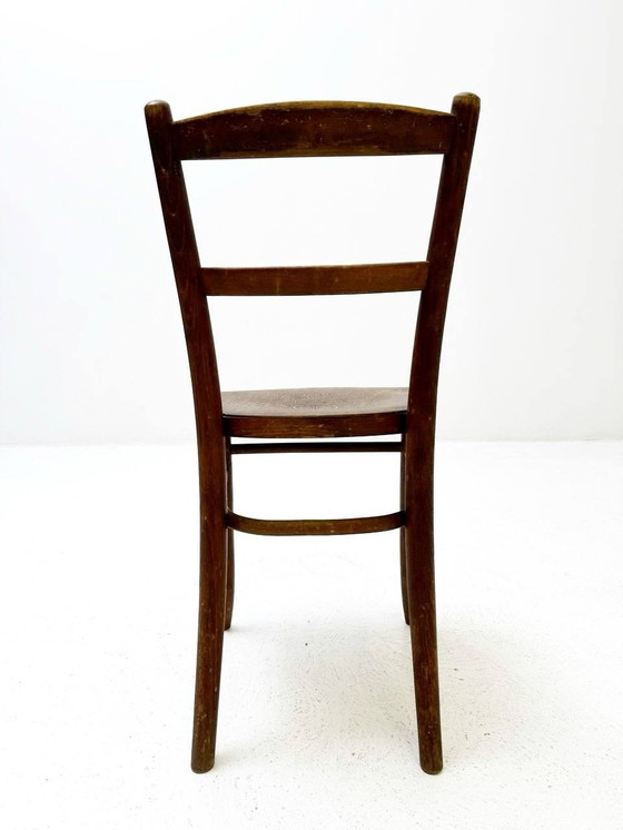 Image 1 of Art Nouveau side chair by Thonet, Austria, 1920s