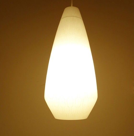 Image 1 of Very Large Peil and Putzler Glass Pendant Lamp