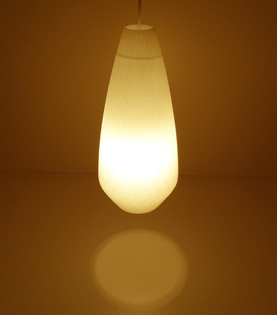 Image 1 of Very Large Peil and Putzler Glass Pendant Lamp