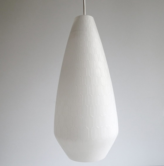 Image 1 of Very Large Peil and Putzler Glass Pendant Lamp