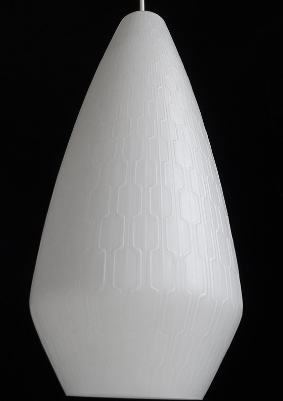 Image 1 of Very Large Peil and Putzler Glass Pendant Lamp