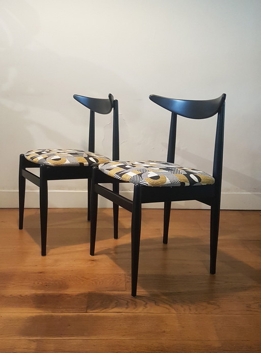 2 chaises vintage de design danois des années 50