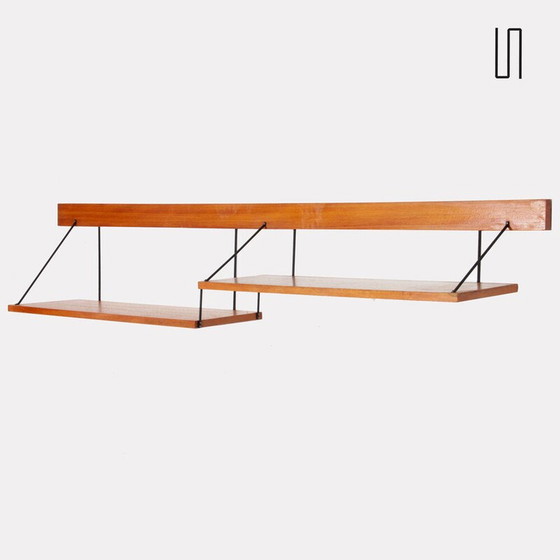 Image 1 of Scaffale vintage in legno e metallo, 1960