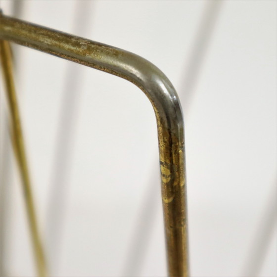 Image 1 of Magazine Rack Gold Sixties