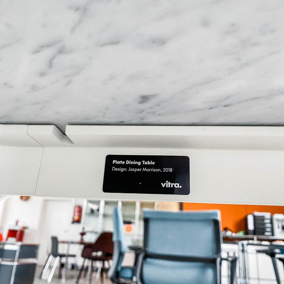 Image 1 of Vitra - Plate Dining Table - Marble White