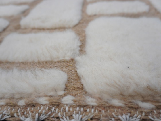 Image 1 of Berber Rug - 259 Cm X 148 Cm - White Wool