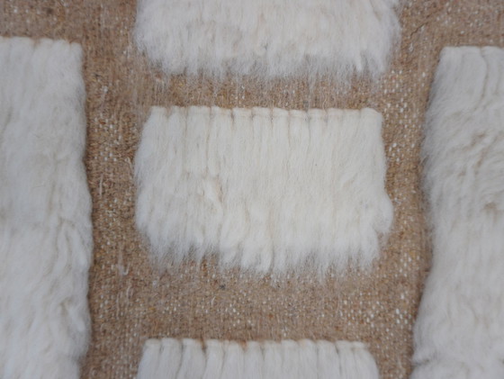 Image 1 of Berber Rug - 259 Cm X 148 Cm - White Wool