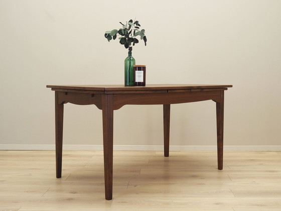 Image 1 of Walnut Table, Danish Design, 1970S, Production: Denmark