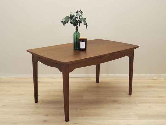 Image 1 of Walnut Table, Danish Design, 1970S, Production: Denmark