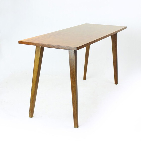 Image 1 of Vintage walnut coffee table for Drevotvar, Czechoslovakia 1960