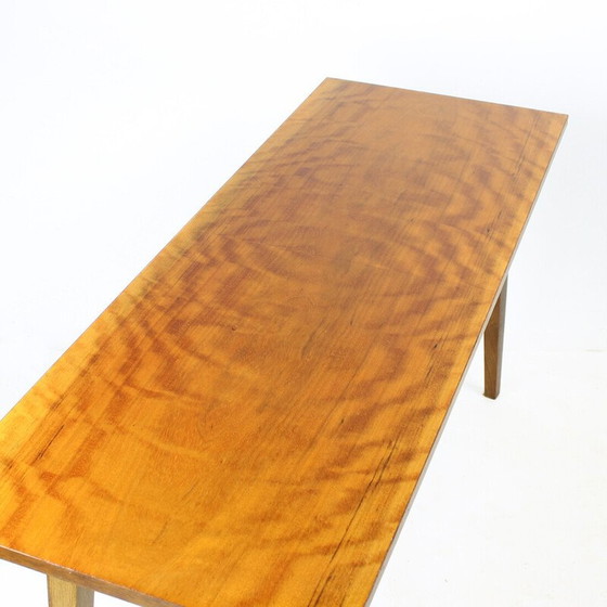 Image 1 of Vintage walnut coffee table for Drevotvar, Czechoslovakia 1960