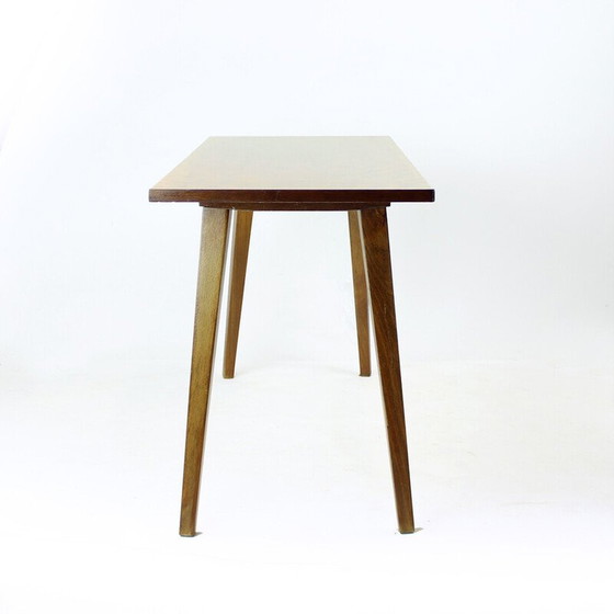 Image 1 of Vintage walnut coffee table for Drevotvar, Czechoslovakia 1960