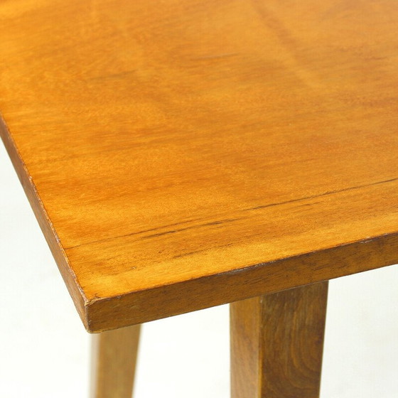 Image 1 of Vintage walnut coffee table for Drevotvar, Czechoslovakia 1960
