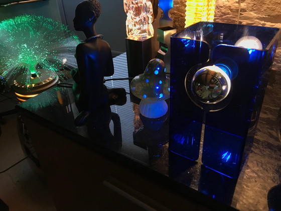 Image 1 of Lampada da tavolo vintage • V.Blue • Space Age • 1970