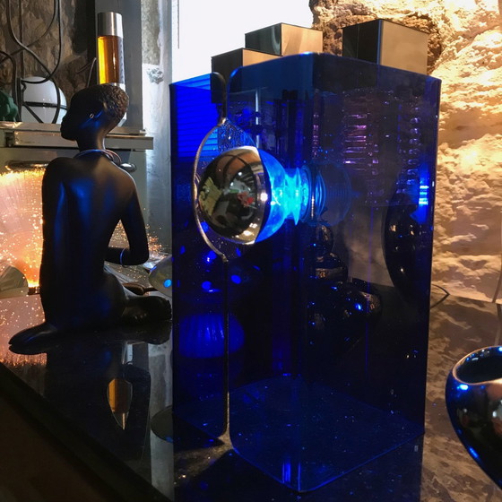 Image 1 of Lampada da tavolo vintage • V.Blue • Space Age • 1970