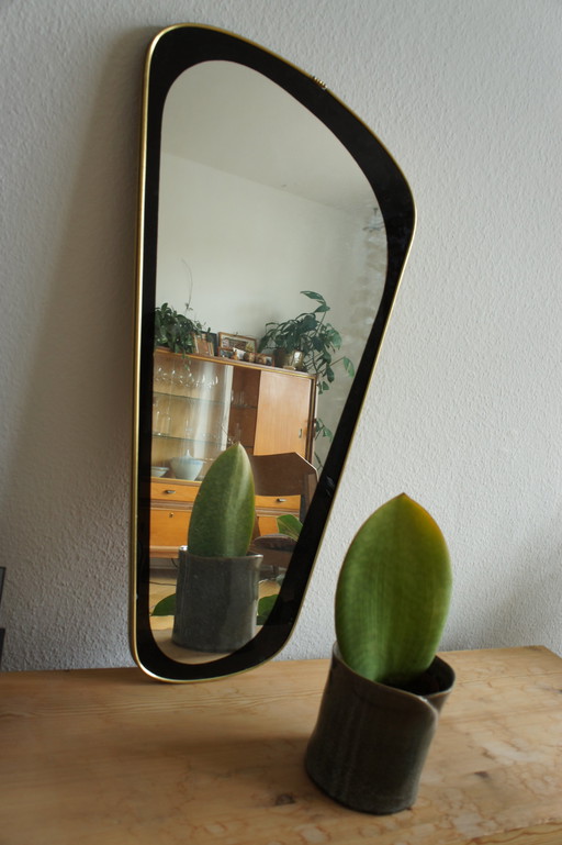 2x wall mirror vintage 50s