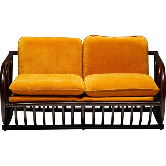 Image 1 of Vintage two-seater bamboo sofa, 1970