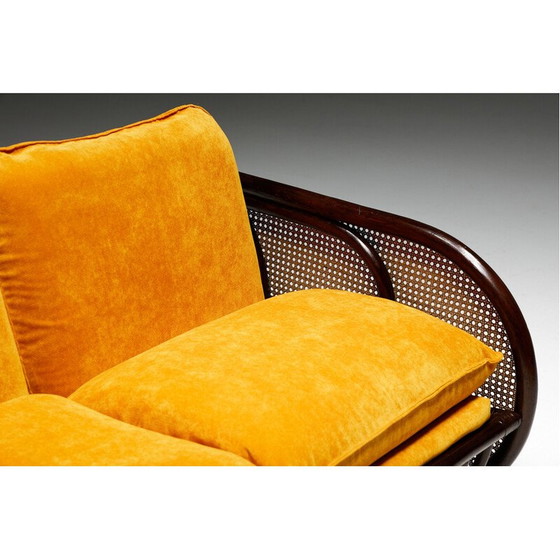 Image 1 of Vintage two-seater bamboo sofa, 1970