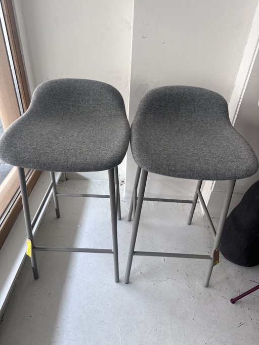 Muuto Fiber Stools 2X New