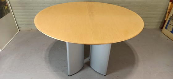 Image 1 of Arco Ronde / Ovale Uitschuifbare Eettafel