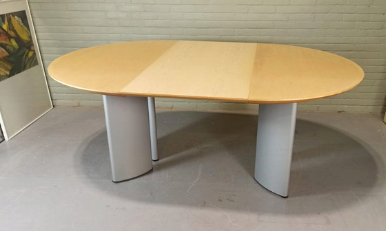 Image 1 of Arco Ronde / Ovale Uitschuifbare Eettafel