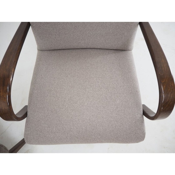 Image 1 of Pair of vintage beechwood armchairs from TonThonet, Czechoslovakia 1960