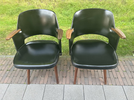 2 x chaise Pastoe FT 30