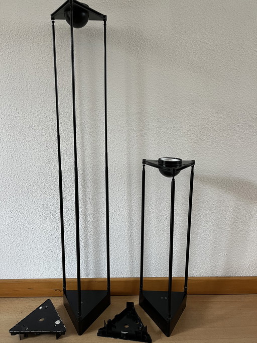 2x Kandido F.A. Porsche lampe suspendue télescopique