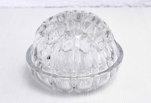 Pique flowers Art Deco crystal P.D'Avesn