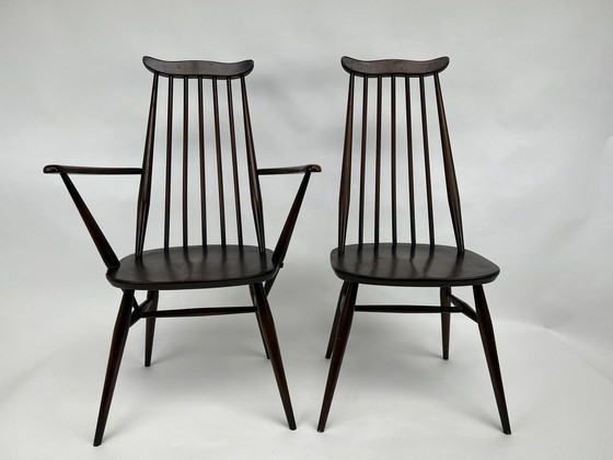 Image 1 of 2x chaises vintage