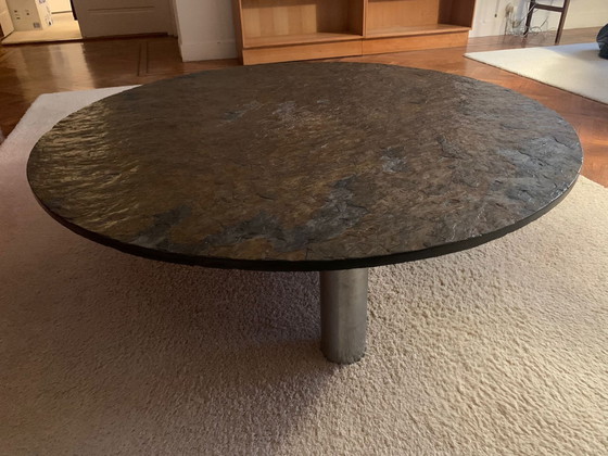 Image 1 of Vintage slate coffee table