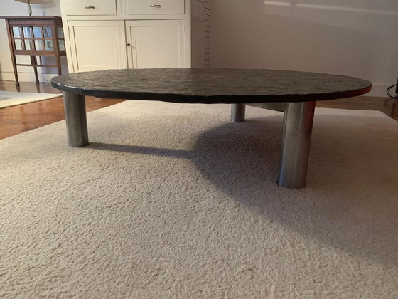 Image 1 of Vintage slate coffee table