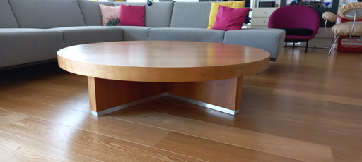 Solid Wood Design Coffee Table - Round