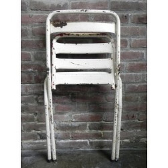 Image 1 of Industrial steel folding chair 