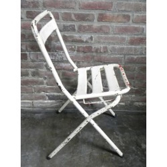 Image 1 of Industrial steel folding chair 