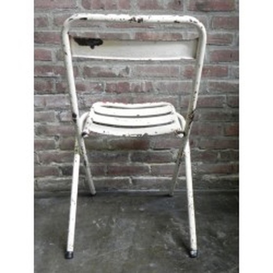 Image 1 of Industrial steel folding chair 