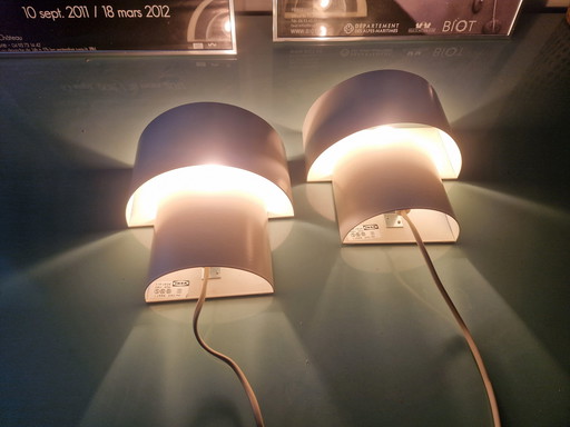 2 Vintage Ikea V606 Lamps